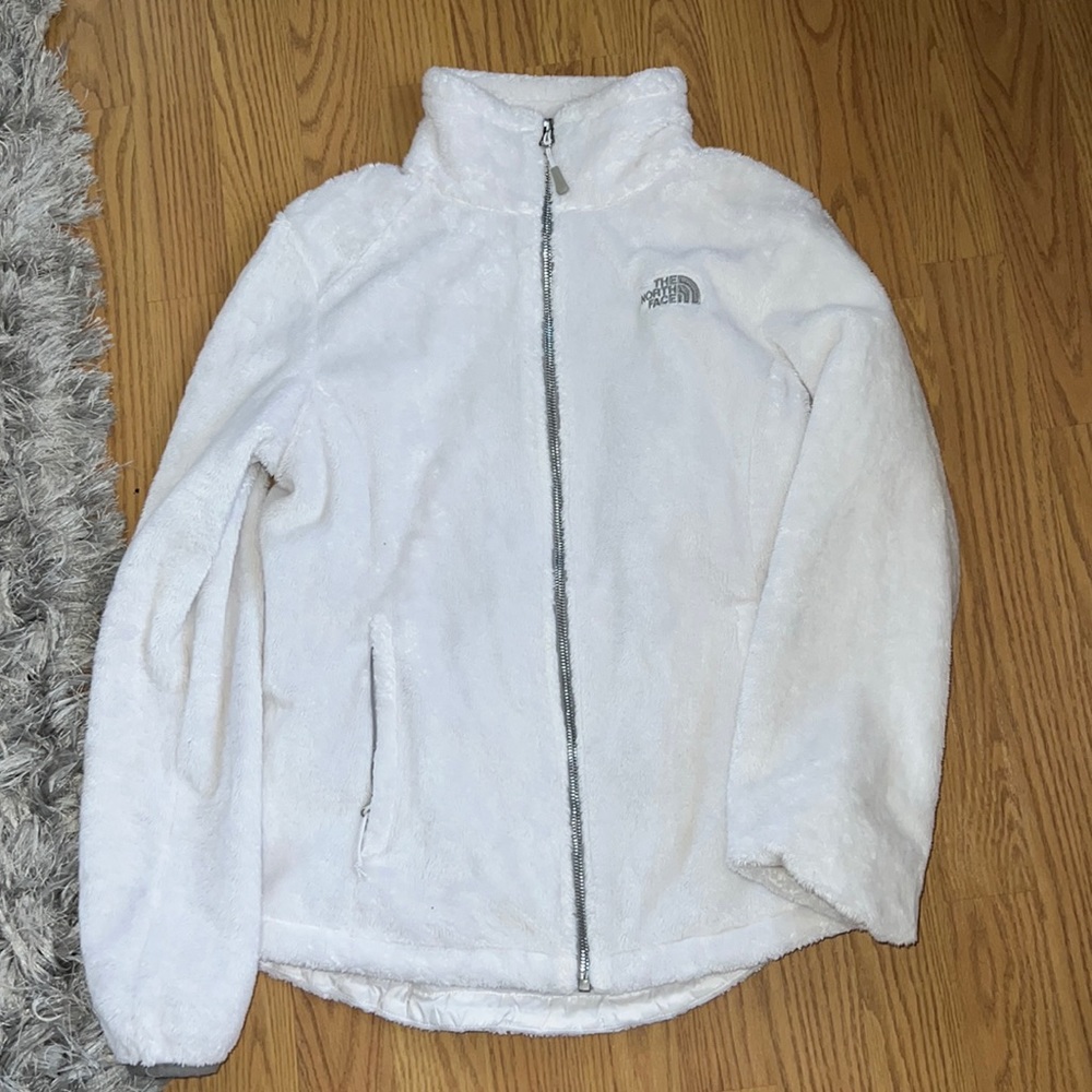 North face fuzzy jacket